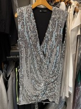 Zara wrap silver for sale  Frisco