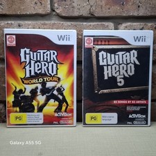 Pacote de jogos Guitar Hero Wii para Wii Warriors of Rock & World Tour comprar usado  Enviando para Brazil
