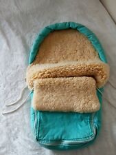 Lammfellfusssack babyschale au gebraucht kaufen  Beckum