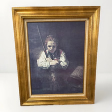 Vintage framed girl for sale  La Mesa