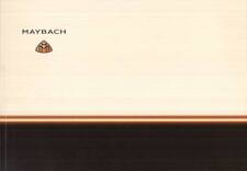 Maybach and brochure d'occasion  Expédié en Belgium