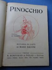 Pinocchio bizzarria atti usato  Napoli