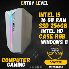 Computer desktop gaming usato  Giugliano in Campania