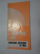 Catalogo antenne sirtel usato  Solferino