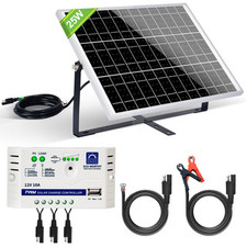 Kit de conector SAE painel solar 25 Watts 12V fora da grade: painel solar 25W à prova d'água  comprar usado  Enviando para Brazil