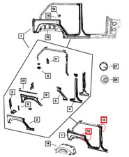 Kit guarnizioni montanti usato  Vallecrosia