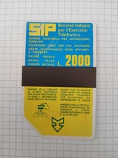 Scheda telefonica sip usato  San Dona di Piave