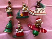 Vintage wood ornaments for sale  Boise