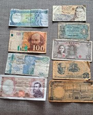 Banknotes various countries for sale  STOKE-ON-TRENT