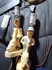 Vintage chalkware lamps for sale  Ithaca