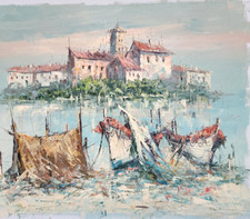 Harbor scene boats for sale  Diamond Bar