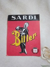 Etichetta bitter sardi usato  Roma