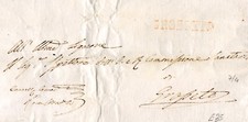 PRF49 PREFILATELICA TOSCANA Grosseto x città 1844 completa di testo comprar usado  Enviando para Brazil