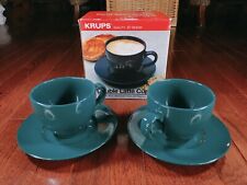 Marshall Field’s Exclusive - Canecas Krups Double Latte Cups - Novas, Vintage, Década de 1990, usado comprar usado  Enviando para Brazil