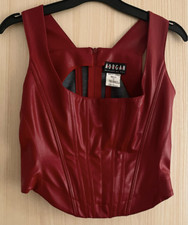 Red faux leather for sale  NEWTOWNABBEY