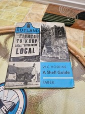 Vintage Travel Book: Rutland, A Shell Guide By WG HOSKINS (1963, FABER) comprar usado  Enviando para Brazil