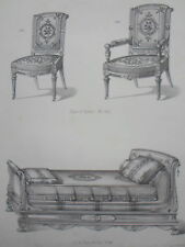 Poltrona estilo neo-grego cama The Furniture Store Victor Quetin século XIX comprar usado  Enviando para Brazil