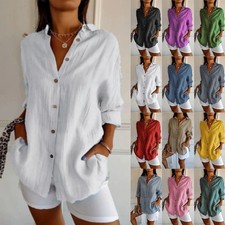 Ladies button shirt for sale  LEICESTER