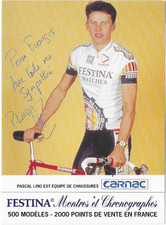 Cyclisme autographe pascal d'occasion  Metz-