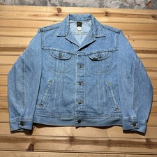 Jaqueta jeans caminhoneiro vintage anos 80 Lee Riders lavagem média PATD-153438 EUA grande comprar usado Jaqueta jeans caminhoneiro vintage anos 80 Lee Riders lavagem média PATD-153438 EUA grande comprar usado  Enviando para Brazil