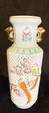 Vaso reticulado de porcelana chinesa comprar usado  Enviando para Brazil