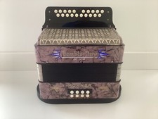 Button accordion double for sale  GLENROTHES