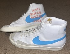 Nike Blazer Médio "Anti Social Social Club" - Masculino Tamanho 12.5 RARO Personalizado 1 de 1, usado comprar usado  Enviando para Brazil