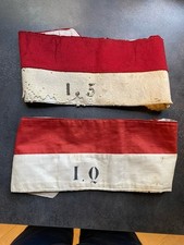 Lot brassards interprète d'occasion  Paris-