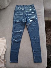 Lackleggings blau leggings gebraucht kaufen  Papenburg