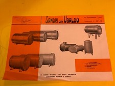 Brochure ubaldo sandri usato  Catania