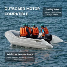 Pvc inflatable boat for sale  LICHFIELD