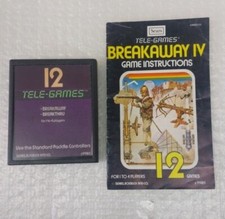Breakaway IV da Telegames para Atari 2600 com manual. comprar usado  Enviando para Brazil