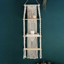 Boho makramee hängeregal gebraucht kaufen  Volkach