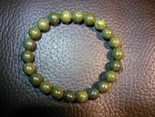 Bracelet perles epidote d'occasion  Bordeaux-