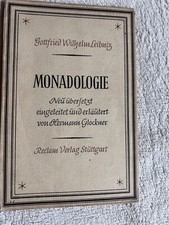 Monadologie gottfried wilhelm gebraucht kaufen  Darmstadt