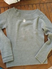 Pull camaieu gris d'occasion  France