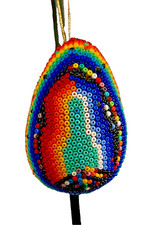 Huichol design egg for sale  Colorado Springs