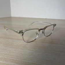 Armações de óculos Ray-Ban RB5154 2001 transparente Clubmaster apenas 49-21-140 comprar usado  Enviando para Brazil