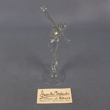 Scultura vetro ballerina usato  Inverigo