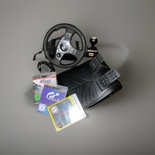 Kierownica / pedały Logitech PS3 z 3x grami wyścigowymi - przetestowane! na sprzedaż  Wysyłka do Poland