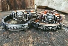 Lederarmband wolf leder gebraucht kaufen Lederarmband wolf leder gebraucht kaufen  St Ingbert