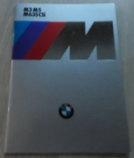 Bmw m635csi brochure for sale  BOURNE