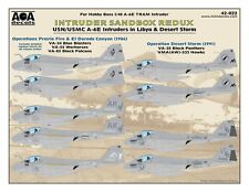 Naklejki AOA 1/48 Intruder Sandbox Redux - A-6E Intruders in Libia & Desert Storm, używany na sprzedaż  Wysyłka do Poland