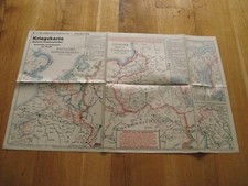 Kriegskarte zum militärischen gebraucht kaufen  Radeberg, Wachau