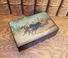 Antique russian lacquered for sale  DONCASTER