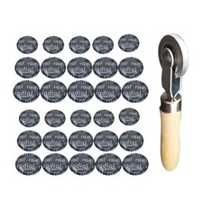 Reparo universal de pneus remendo de borracha colas ferramenta reparo remendo de pneus com rolo, usado comprar usado  Enviando para Brazil
