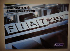 Tecnico Informazioni Libro Dati Fiat Seicento / Bravo/ Brava / Ecc. Stand 1998 comprar usado  Enviando para Brazil