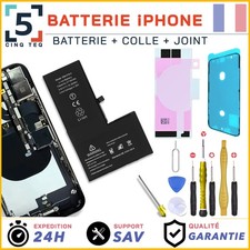 Batterie Remplacement iPhone 6 S 7 8 X XR XS 11 12 13 14 15 16 Plus Mini Pro Max, używany na sprzedaż  Wysyłka do Poland