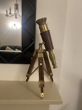 Brass desk telescope for sale  UPMINSTER