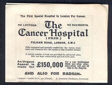 Cancer hospital fulham for sale  UK